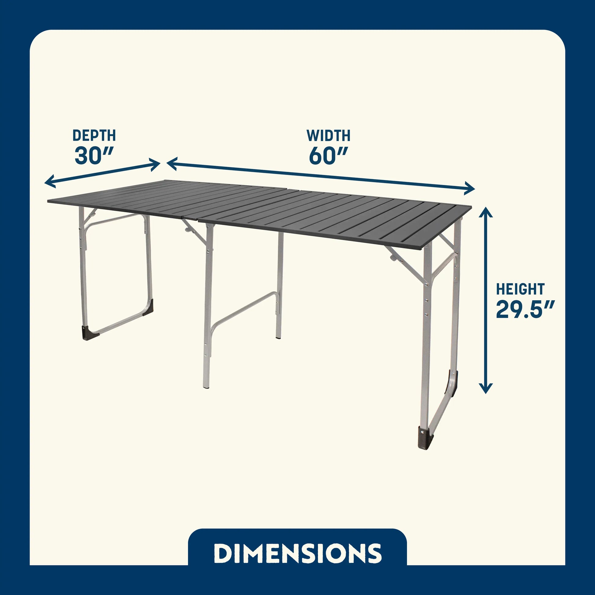 Slim-Fold Table XL S1