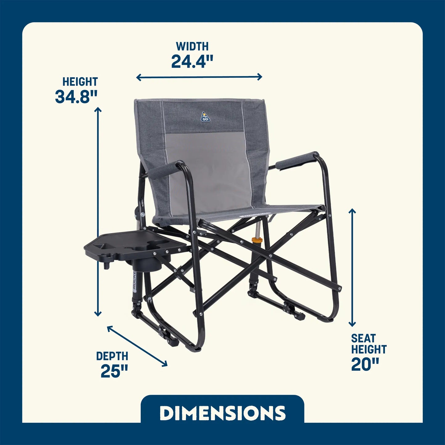 Freestyle Rocker with Side Table Z5