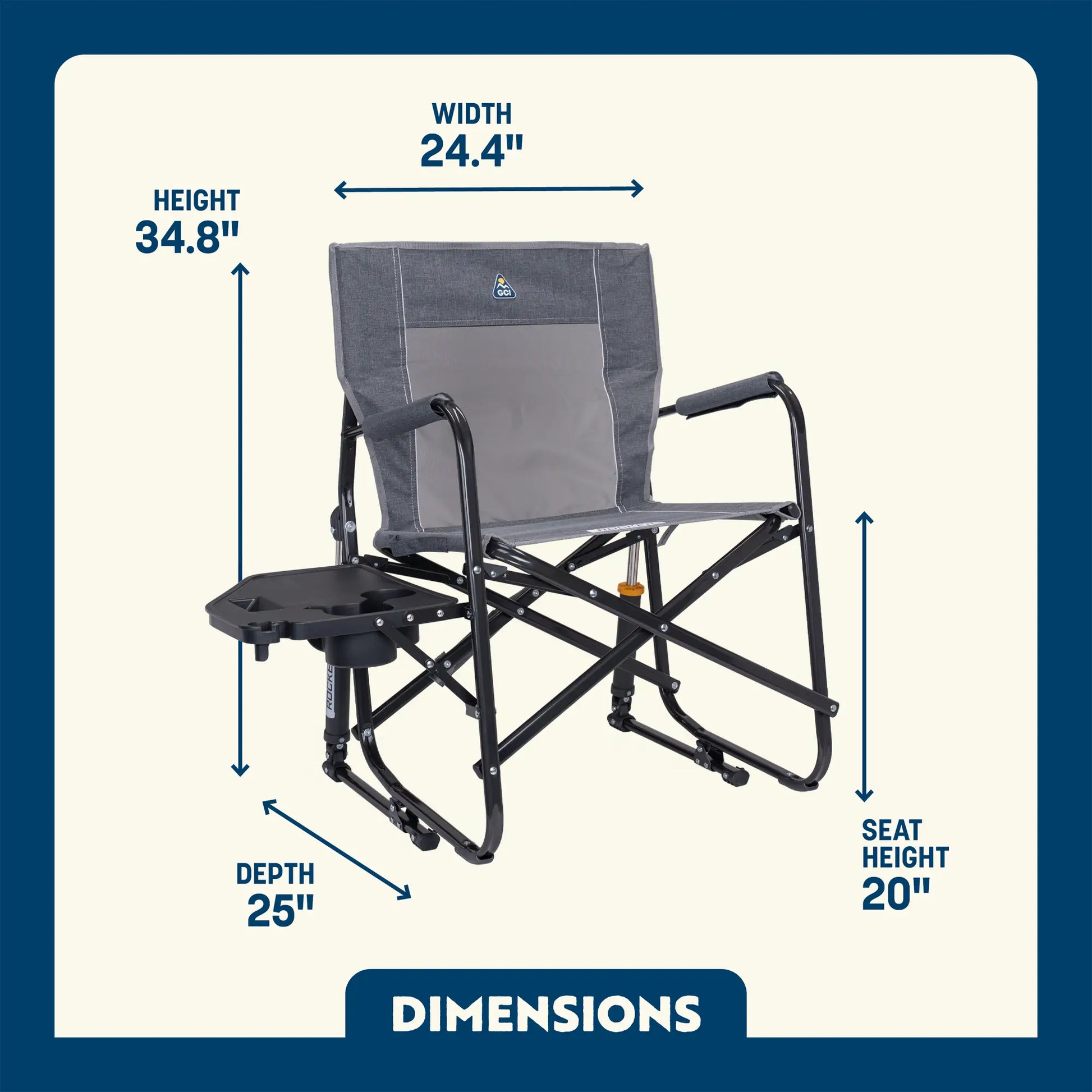 Freestyle Rocker with Side Table Z5