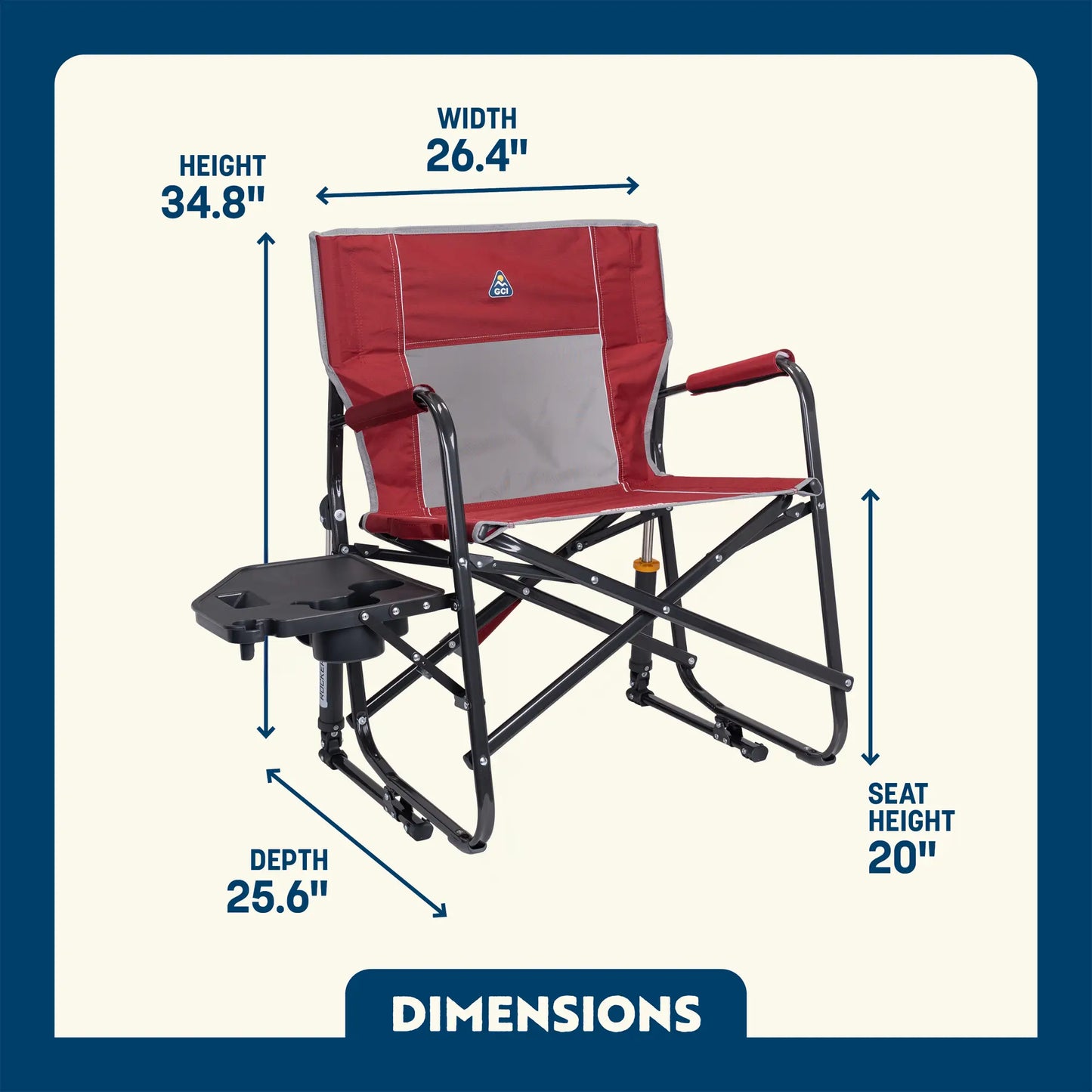 Freestyle Rocker XL with Side Table Z2
