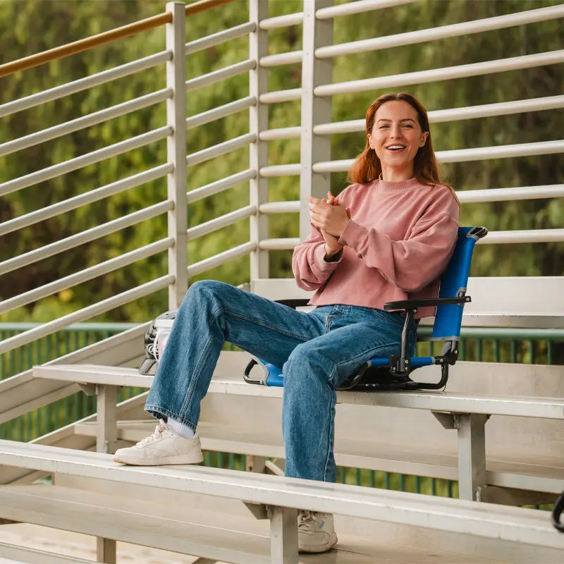 Big Comfort Stadium Chair with Armrests E6