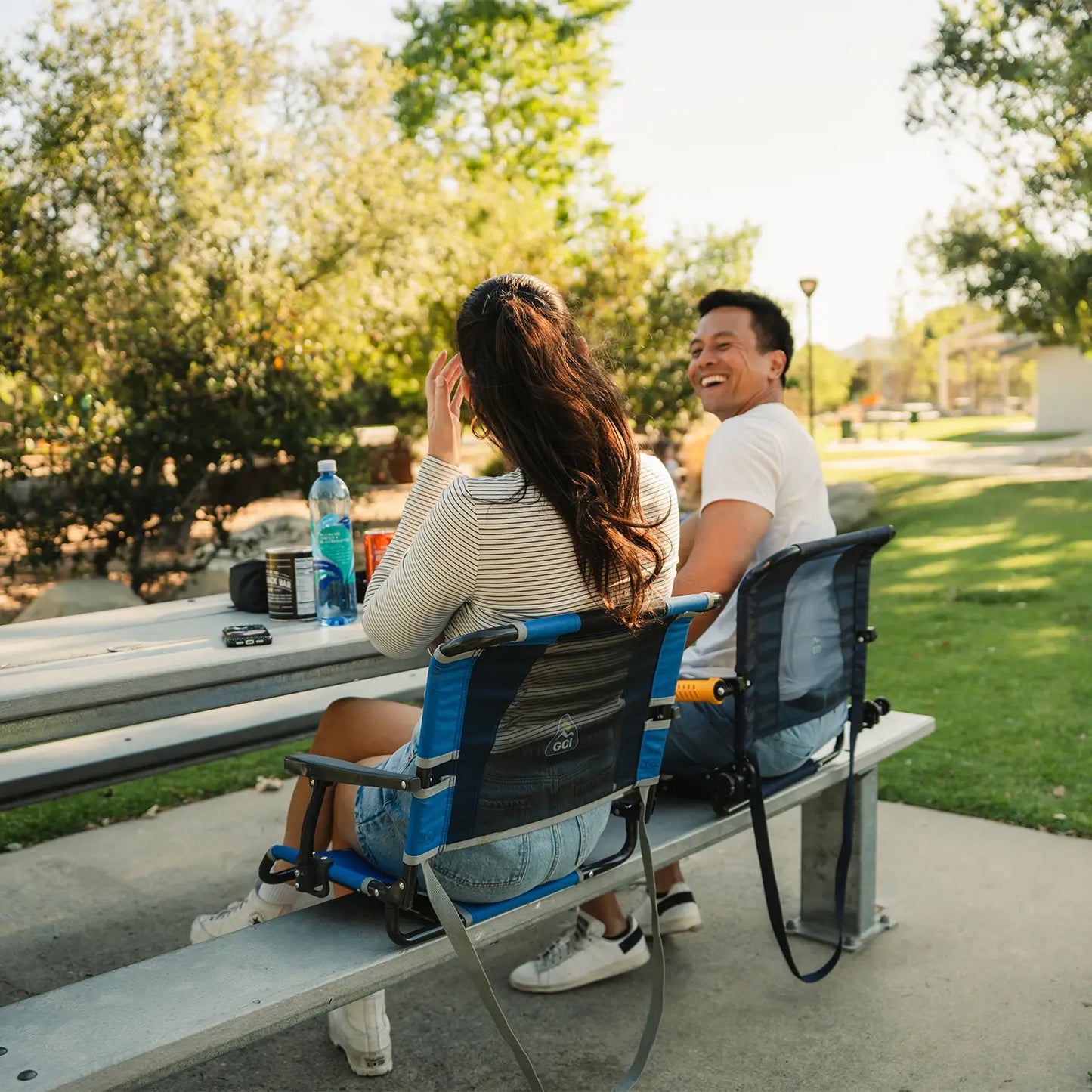Big Comfort Stadium Chair with Armrests E6