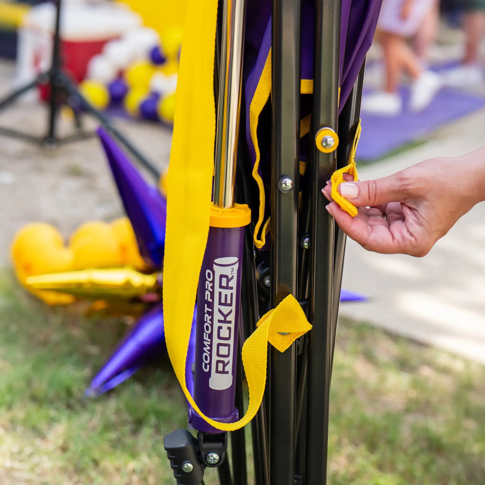 Comfort Pro Rocker - LSU Tigers E0