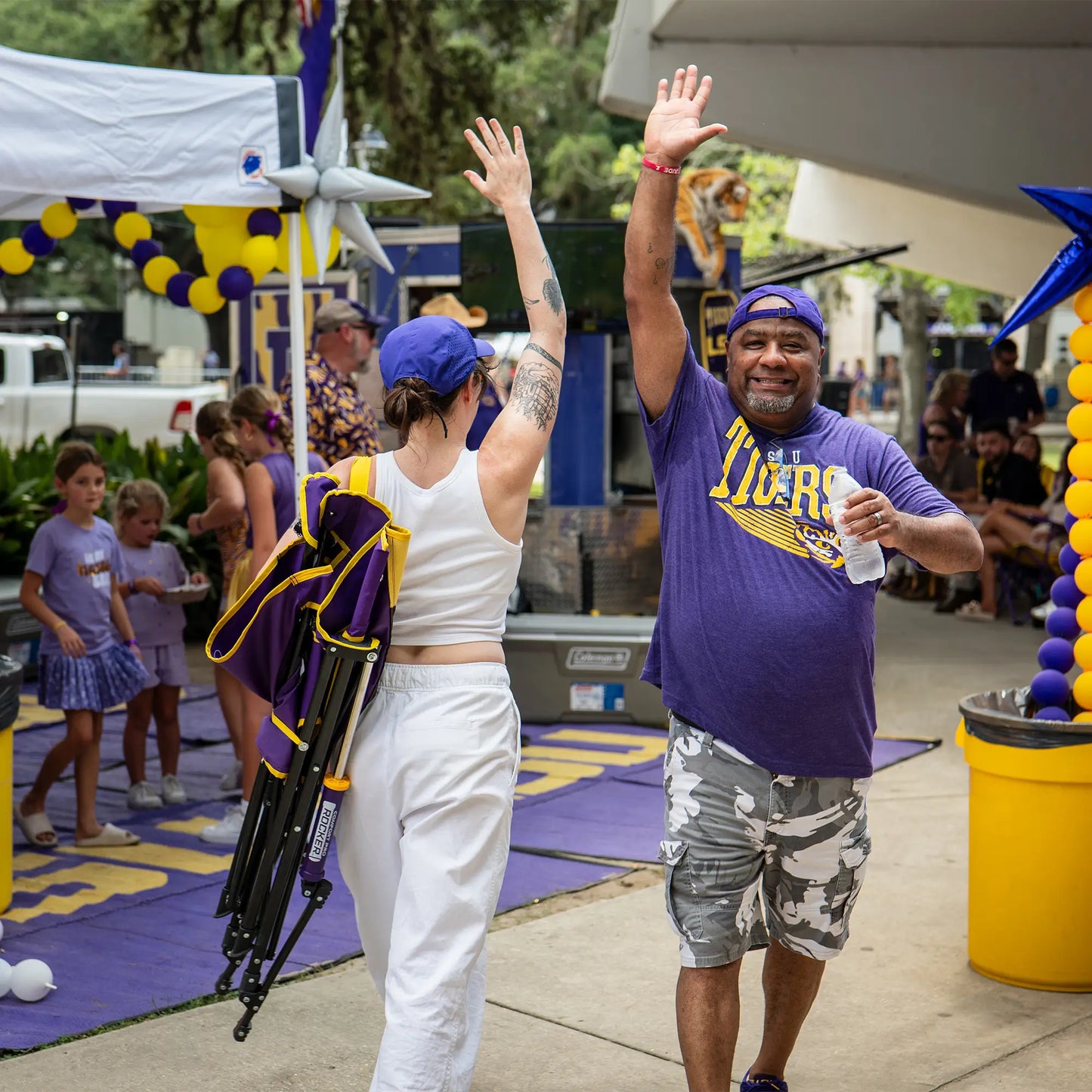 Comfort Pro Rocker - LSU Tigers E0