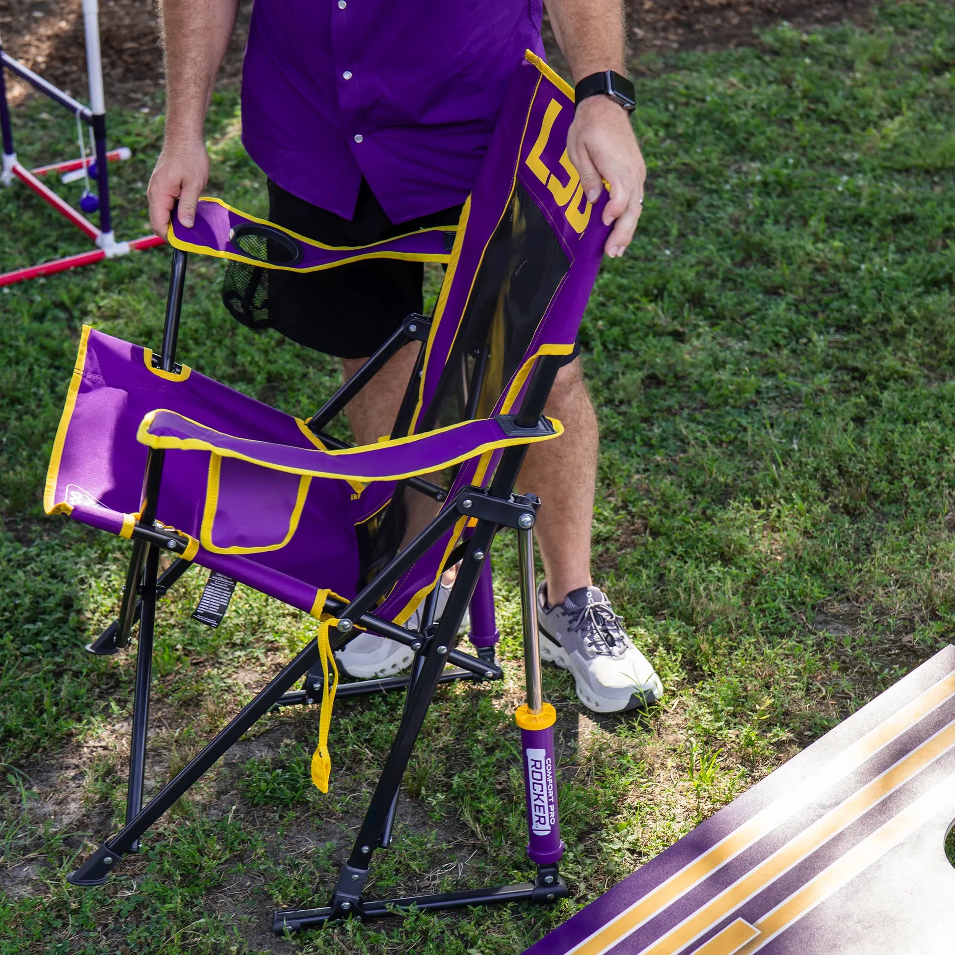 Comfort Pro Rocker - LSU Tigers E0