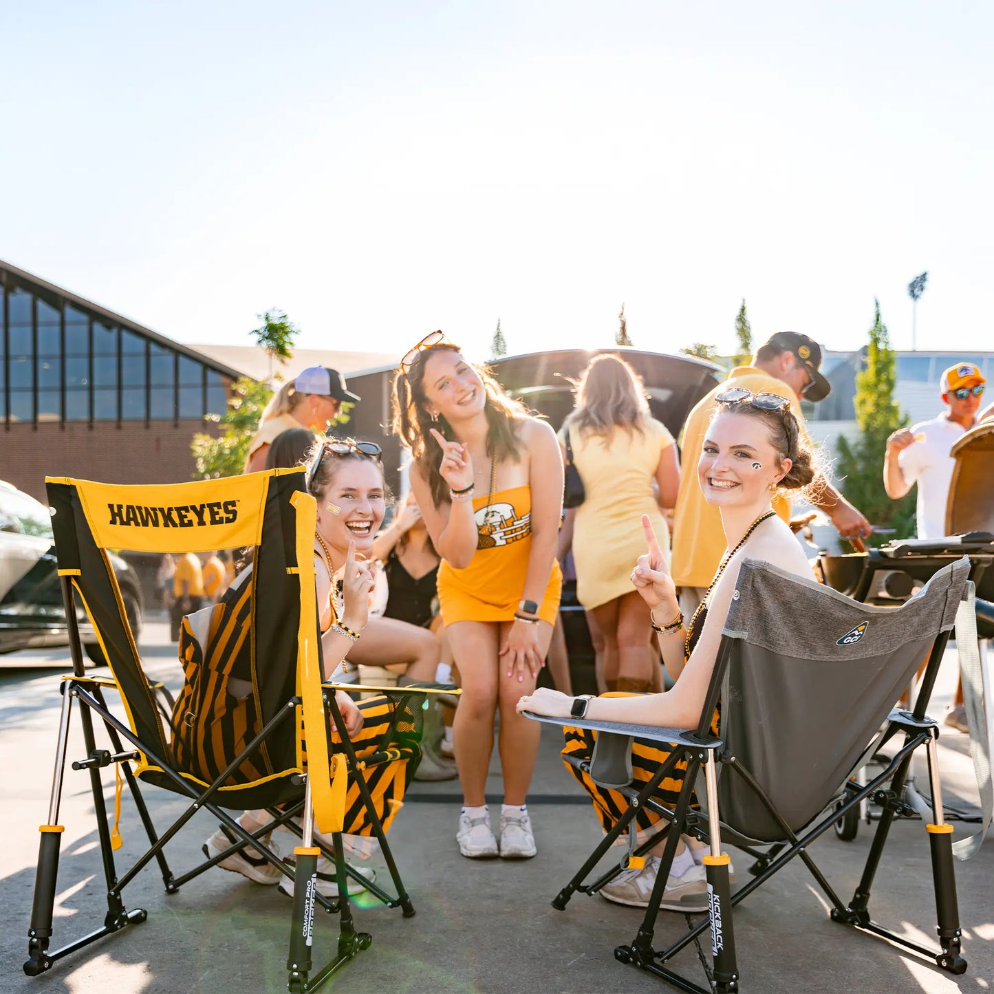 Comfort Pro Rocker - Iowa Hawkeyes M7