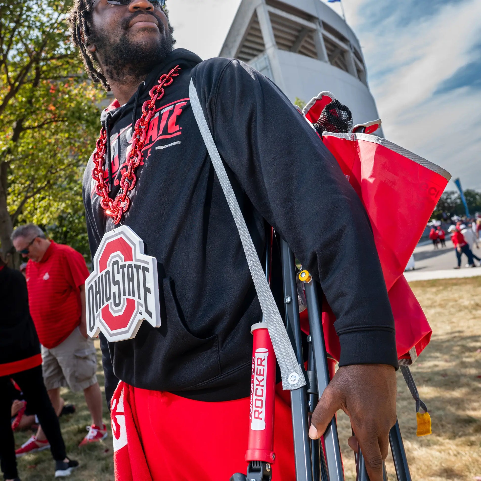 Comfort Pro Rocker - Ohio State Buckeyes Q8
