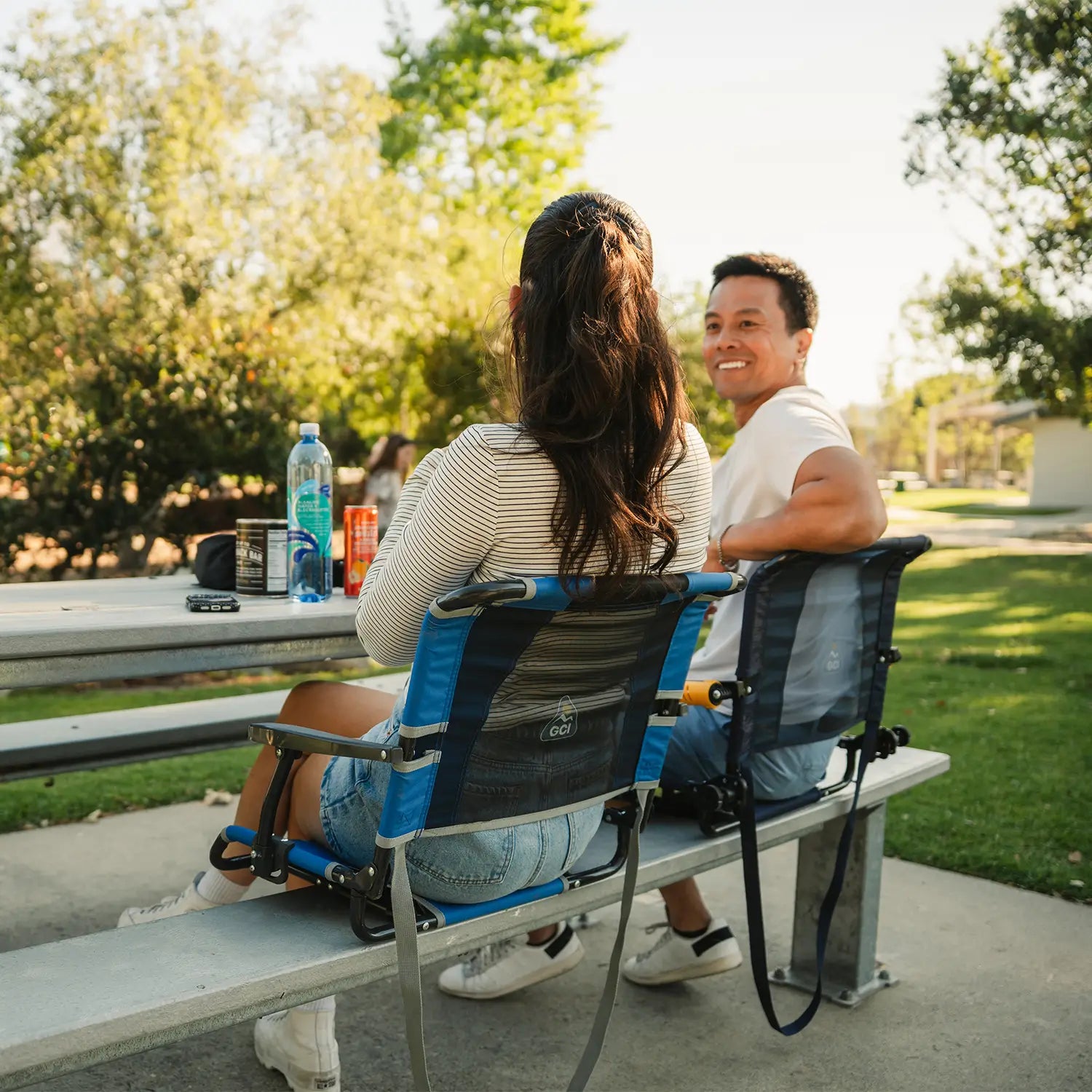 Big Comfort Stadium Chair with Armrests E6